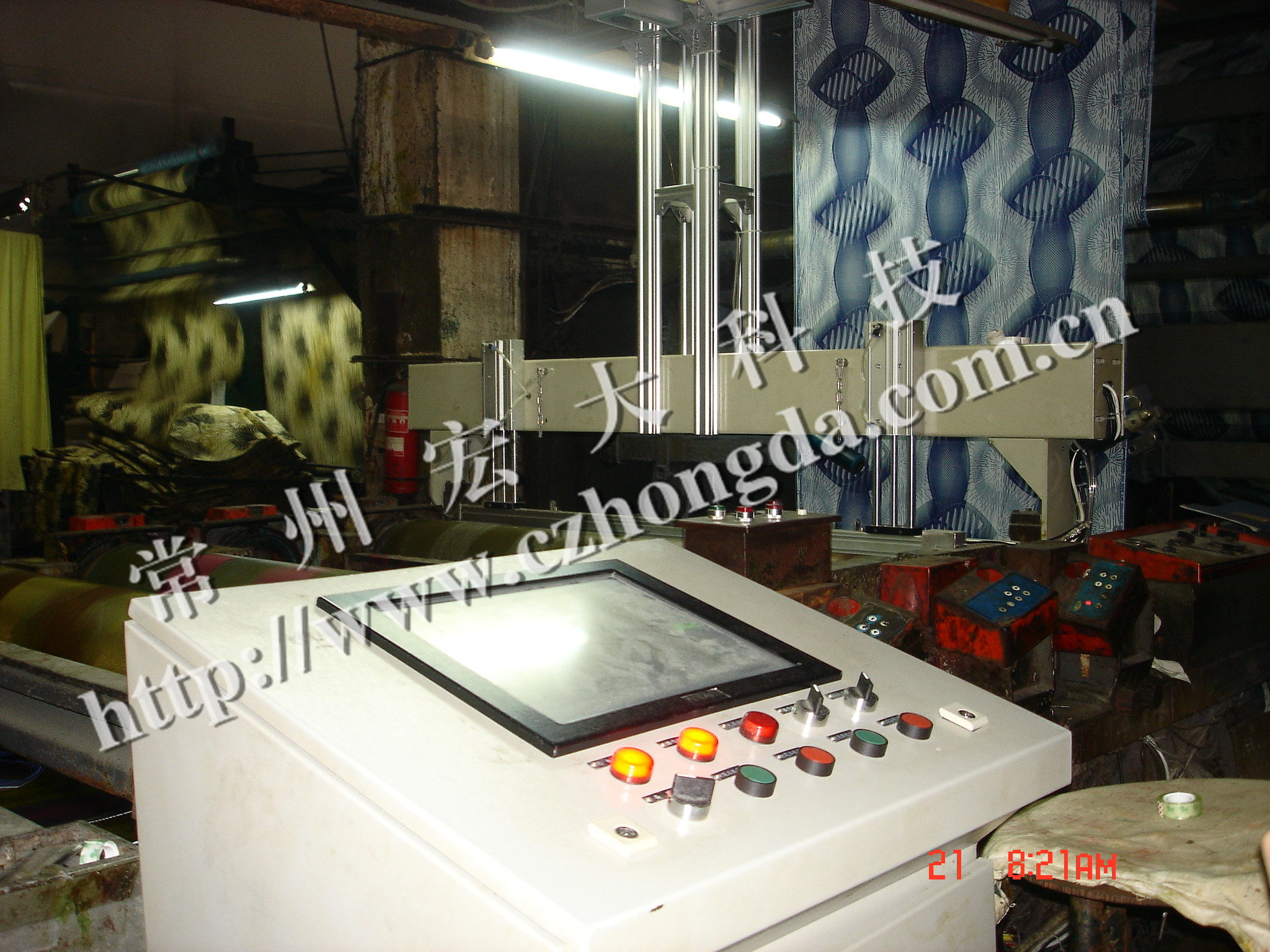 HV-B2 rotary screen printing machine visual automatic flowering system