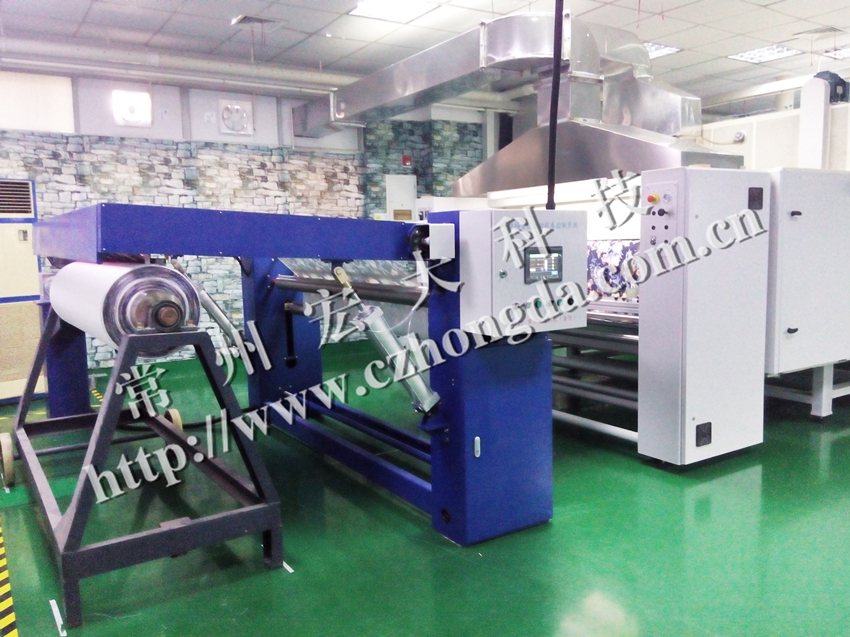 Digital printing intelligent constant tension feeding system